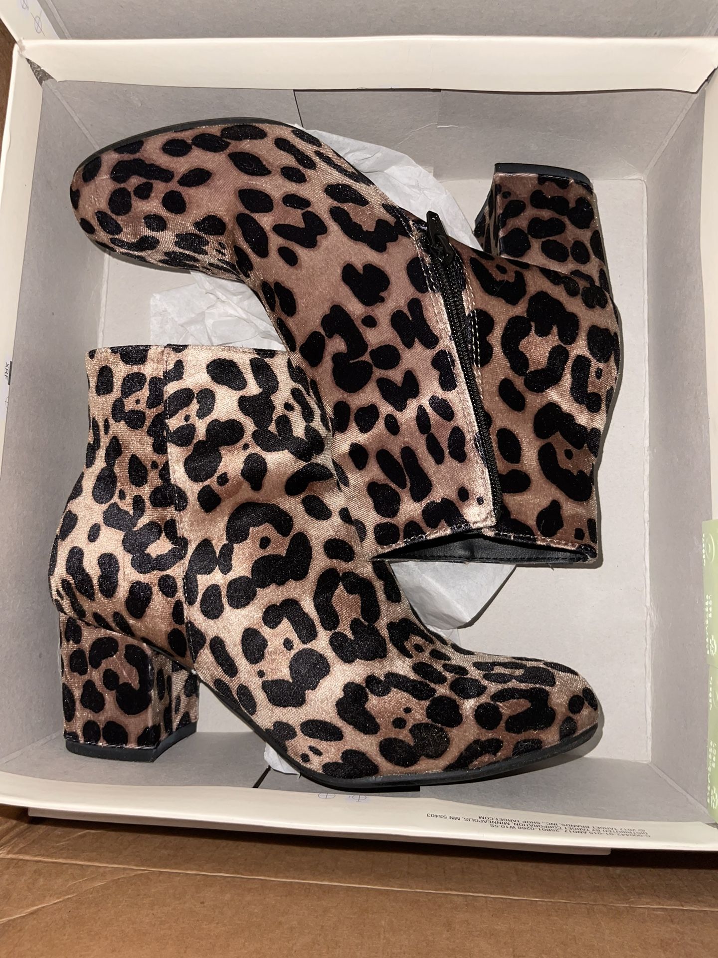 Leopard Boots