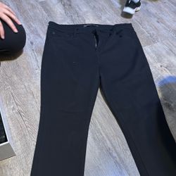 Express jeans, size 12 R black stretch, skinny jeans