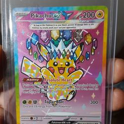 Pikachu Crown Ascended Heroes Pokemon 