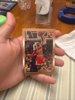 Michael Jordan 1998 TOPPS CARD #77