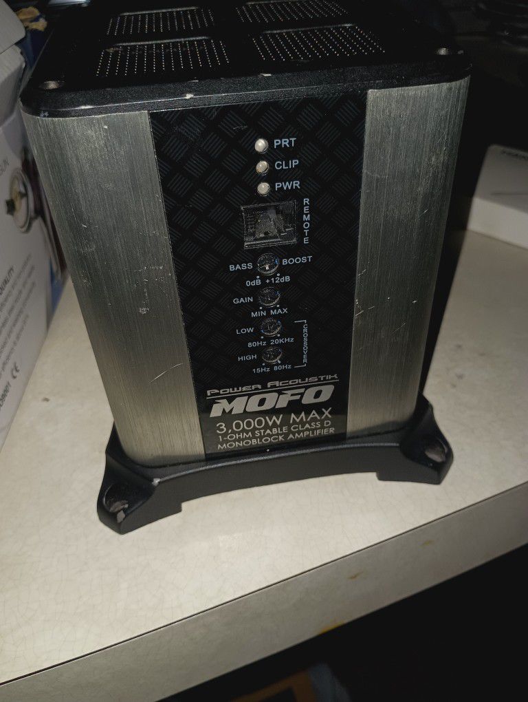 MoFo 3000watt  Car Amplifier Mono Block