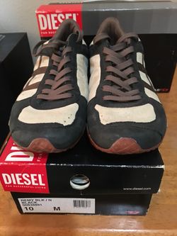 Diesel shoe size 10 for $70