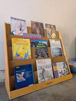 Classic Birch Help-Yourself Bookstand
