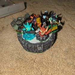 Skylander Figures And Base For Sale
