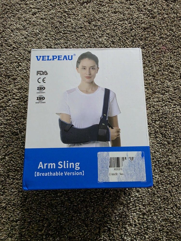 Velpeau Arm Sling Shoulder Immobilizer – Medium (Model VP0301)Velpeau Arm Sling Shoulder Immobilizer – Medium (Model VP0301)
Open Box – Like New | Com