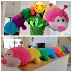 Jumbo Rainbow Stuffed Animal, Like New!