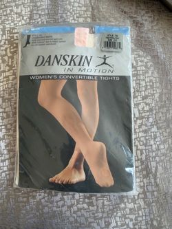 Danskin convertible tights  pink size C/D