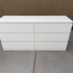 IKE@ M@LM  6 DRAWER DRESSER