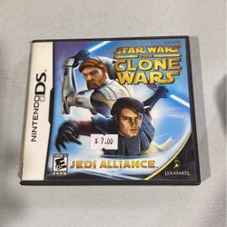Star Wars: The Clone Wars Jedi Alliance (Nintendo DS Game 2008) 
