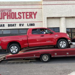  CHEVY SILVERADO  Red Car Carrier  