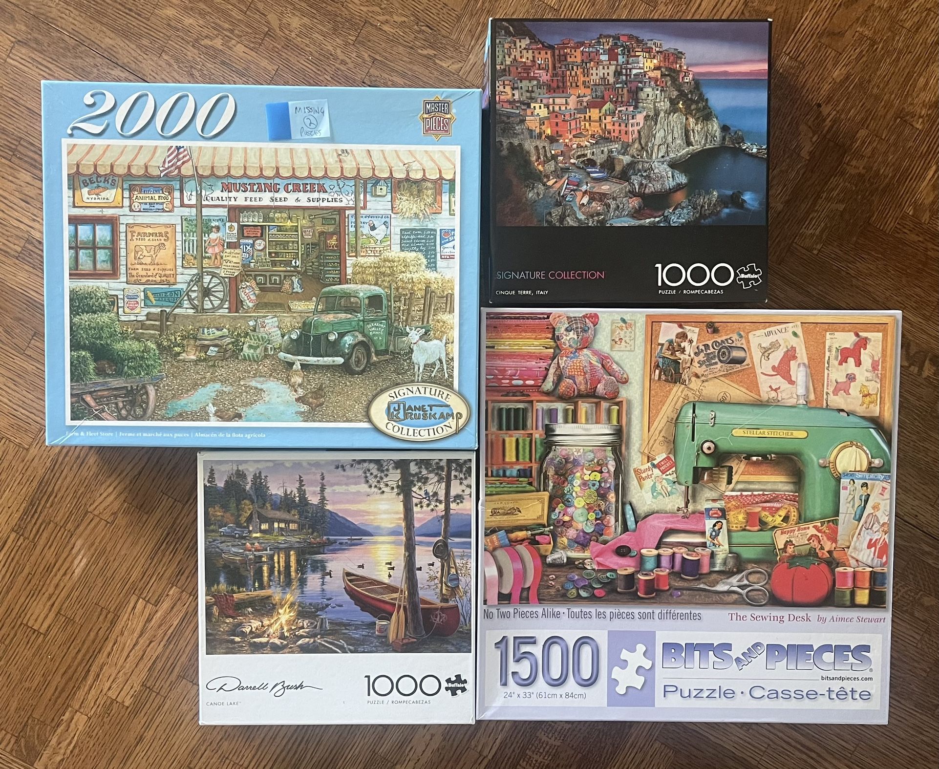 4 Jigsaw Puzzles 