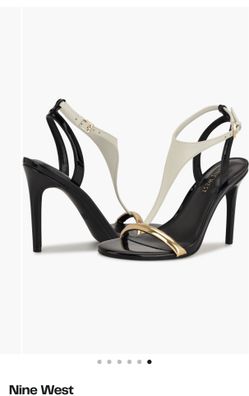 Nine West T-strap Stiletto Sandal