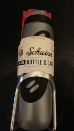 Schwinn Water Bottle & Cage for Bike
