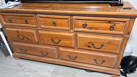 Solid Pine Bedroom Furniture Set -Juego de muebles de dormitorio de pino macizo