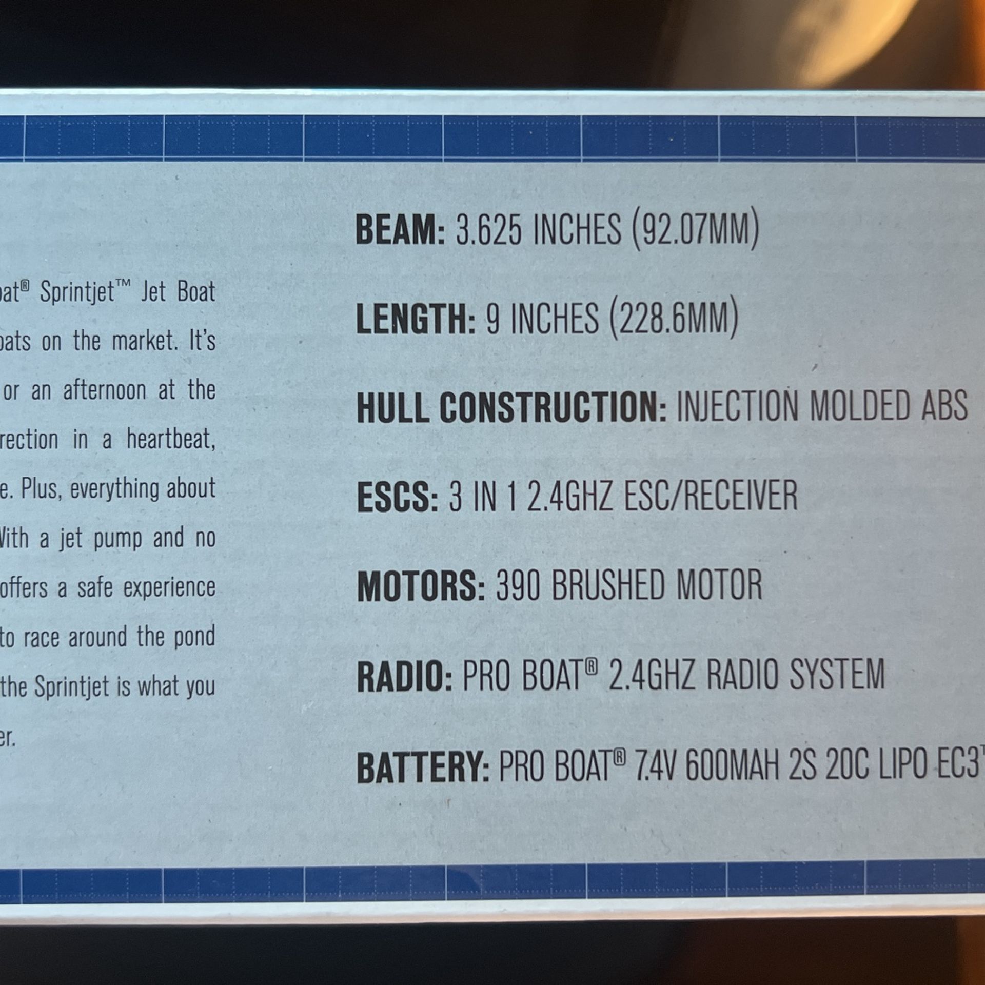 Horizon Hobby Sprinjet 