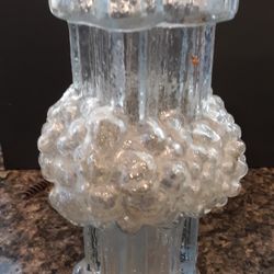 Swedish Glass Vases Mid Century Modern Danish Sandinavian Retro Vintage