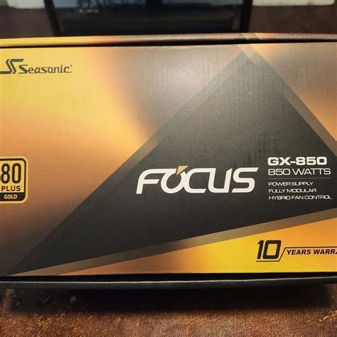 Seasonic FOCUS GX-850 PSU