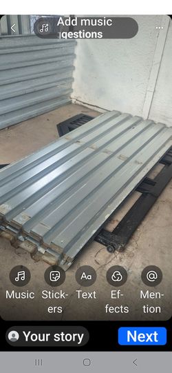 Building sheet metal