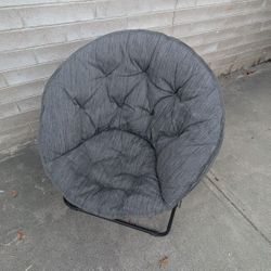 Folding Saucer Chair/Moon Chair