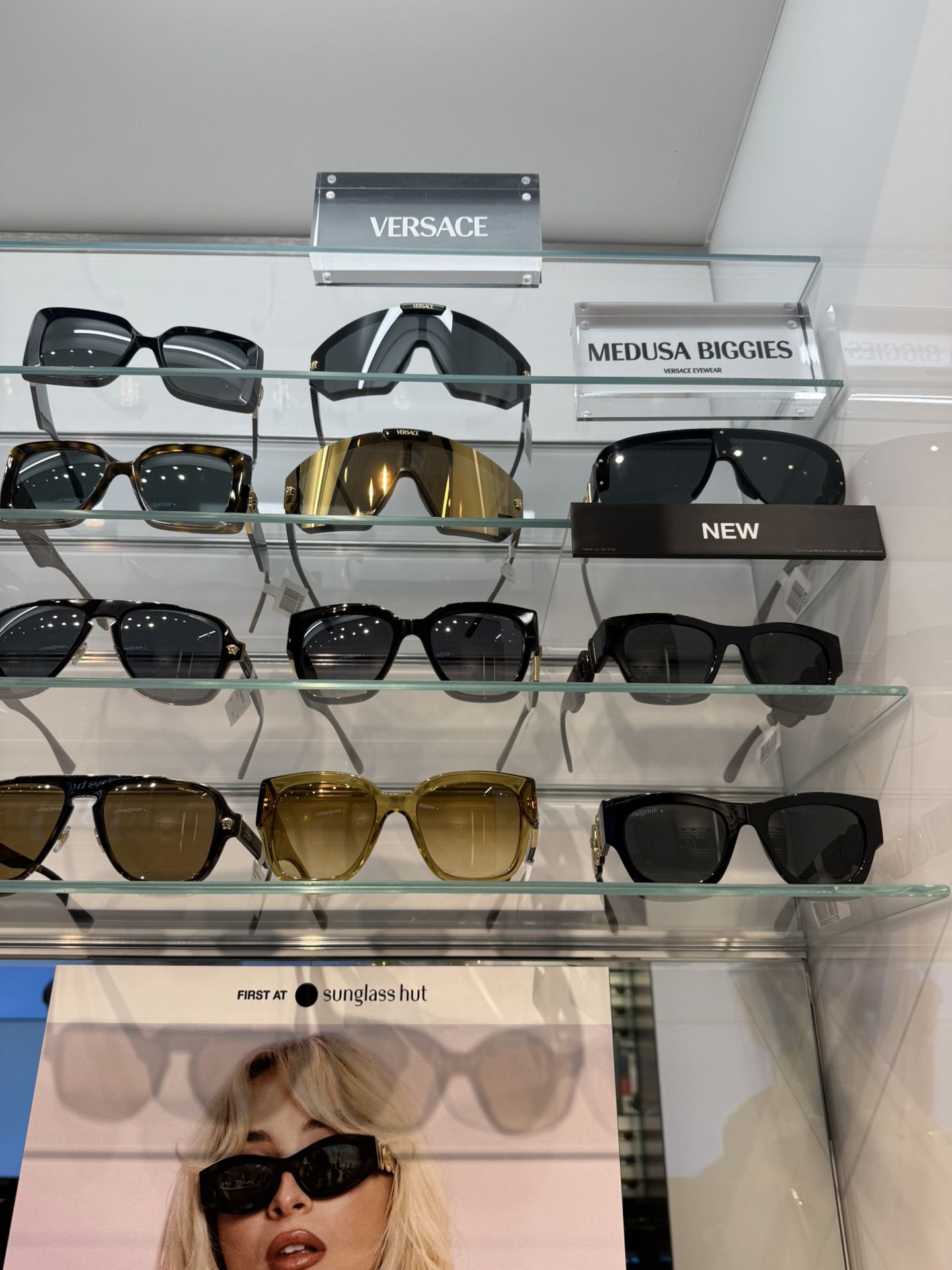 Versace, Prada, Burberry, Gucci