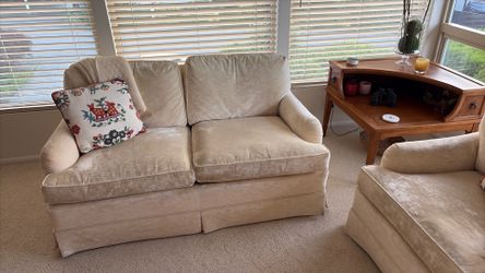 MCM Loveseat And Chair, Baker Furniture