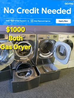 LG Washer & Gas Dryer 