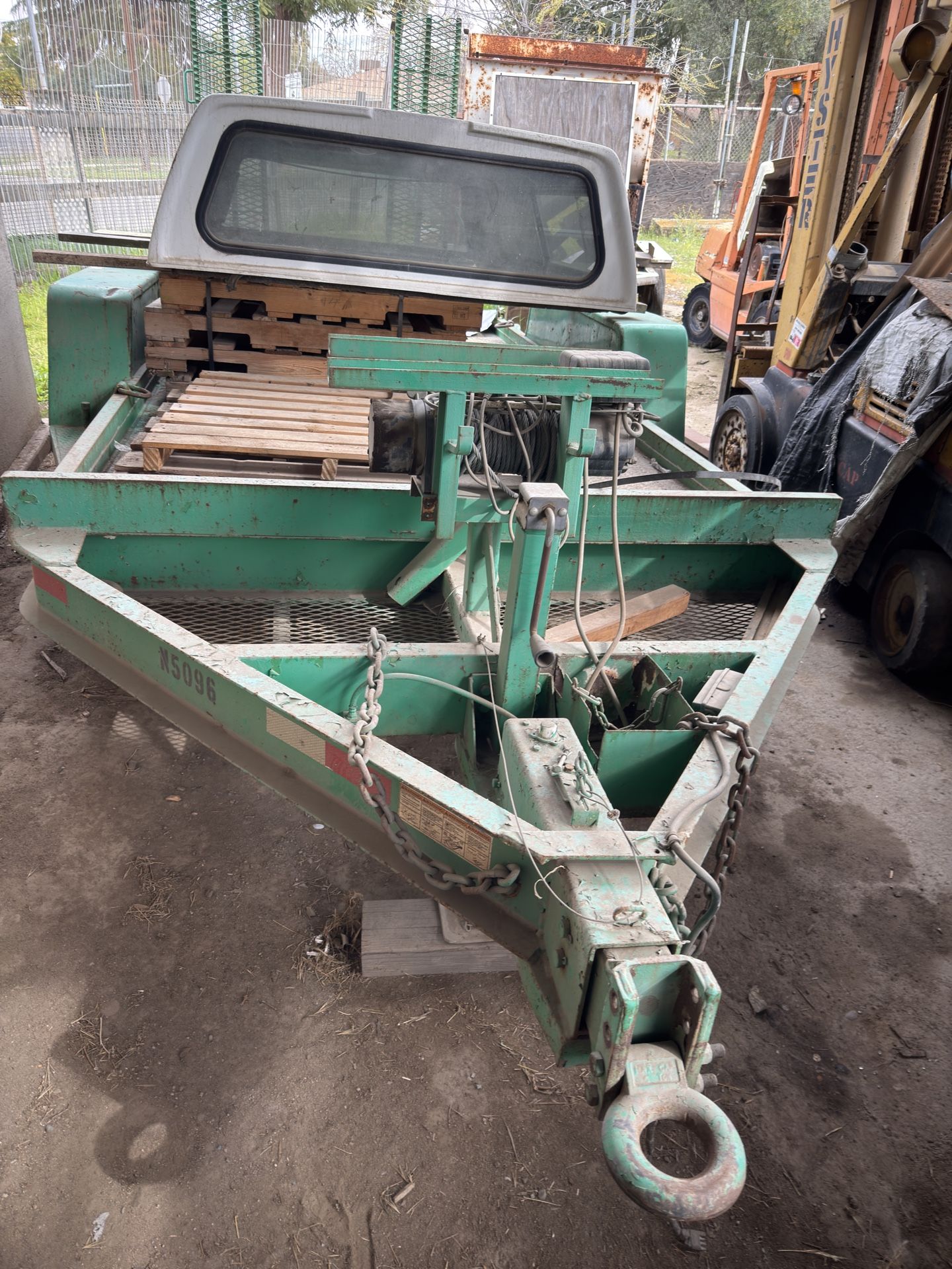 HEAVY DUTY Ring Hitch Equipment Trailer