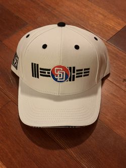 San Diego Padres Korean Heritage Adjustable Hat 2024 Korea Theme Game 2 Avail