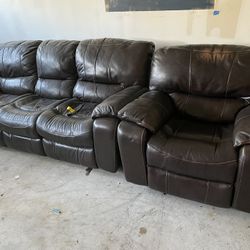 Recliner Couch & Recliner Rocker