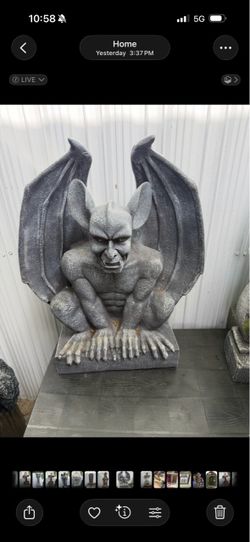 Large Gargoyle Statue Garden Sculpture