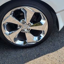 2019 Honda Accord Touring OEM Chrome Rims Only