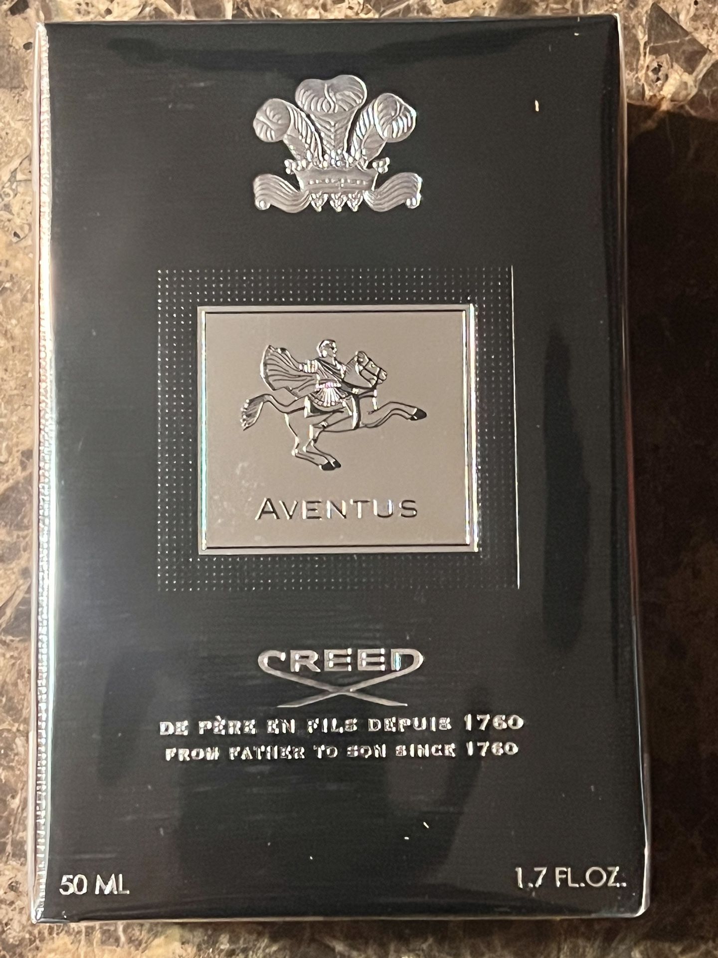 Creed Aventus, Men's Luxury Cologne, Dry Woods, Fresh & Citrus Fruity Fragrance, 50ML