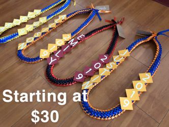 Customized Graduation Leis With Name And Year