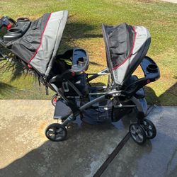 Double Seat Stroller