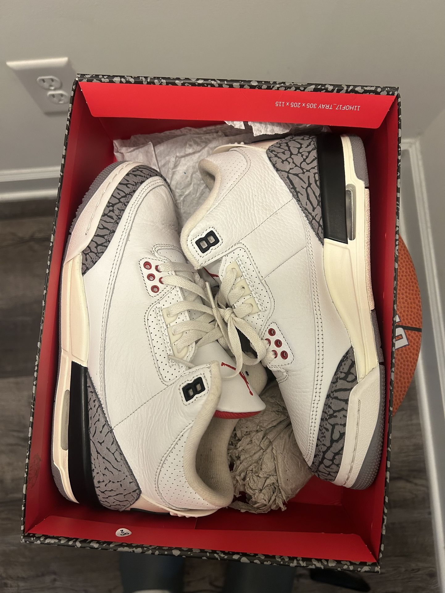 Jordan 3 White Cement