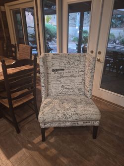 Free oversized shabby chair