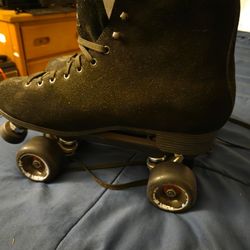 Sure-Grip Boardwalk Skates, Size 13, BLACK
