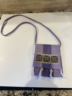 Purple Crossbody Bag 