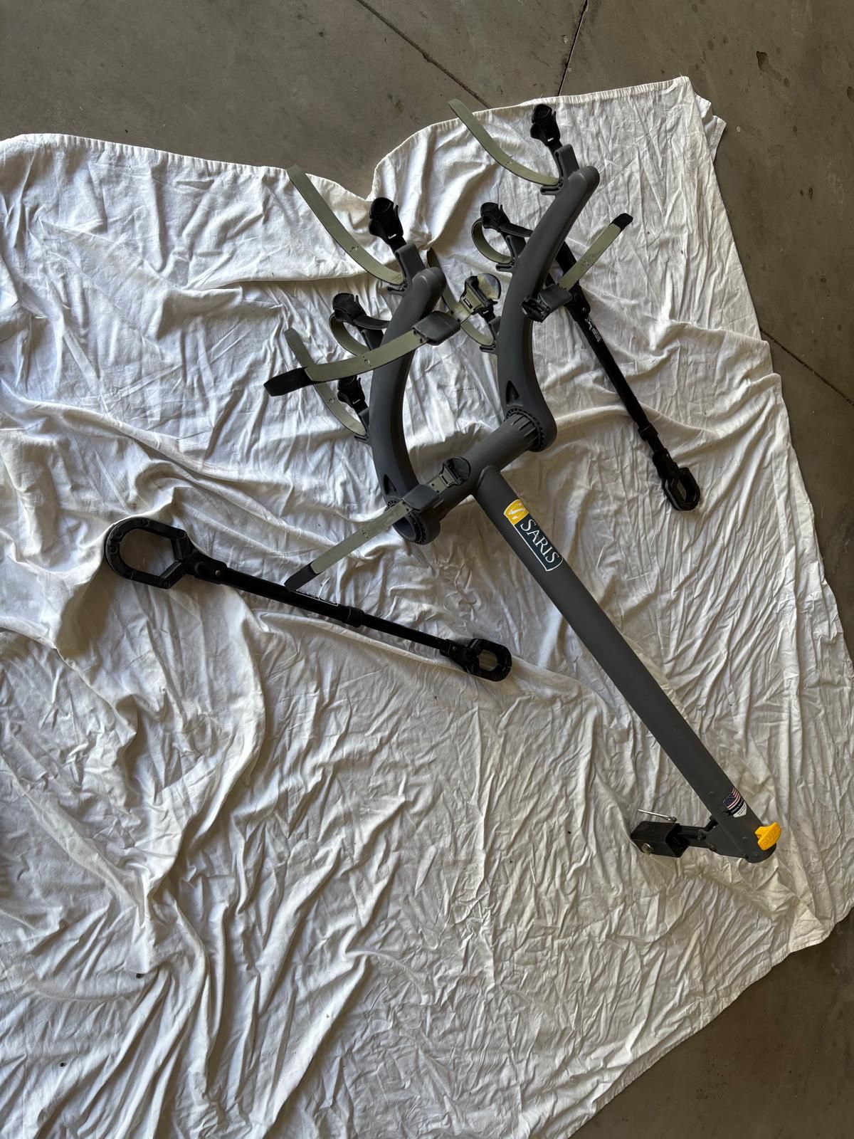 Saris bones Bike Rack With Beam Tube Adaptors 