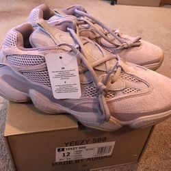 ADIDAS YEEZY 500 SOFT VISION LAVENDER MENS SIZE 12
