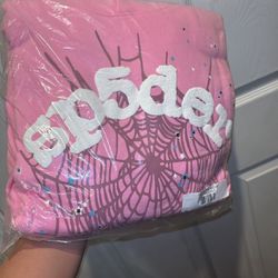 Pink Spider Hoodie 