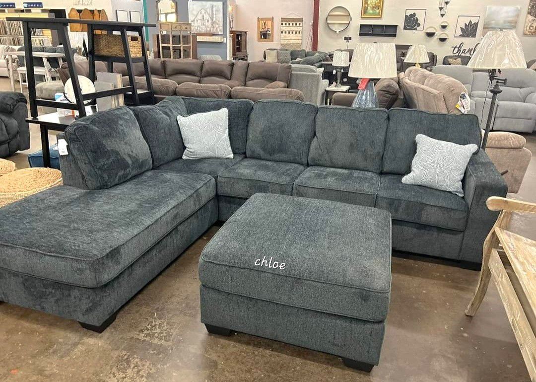 
\ASK DISCOUNT COUPON] sofa Couch Loveseat Living room set sleeper recliner daybed futon 🛎all Slate Or Gray Raf Or Laf Sectional 