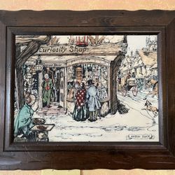 4 Anton Pieck’s Etchings On Resin
