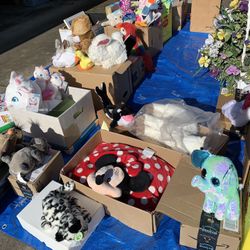 Toys And Stuffed Animals, Large Collection