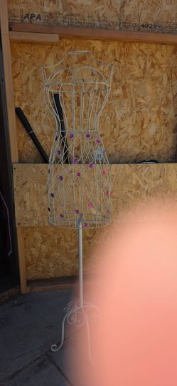 Dress holder for 15añeras decor  has been in my shed for a bit