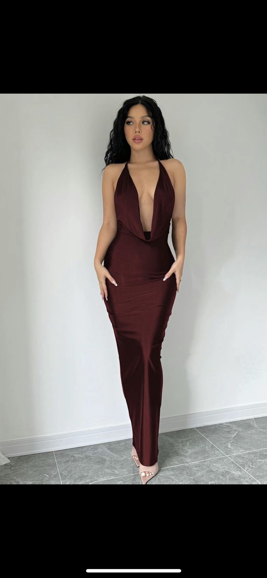 Halter Top Sexy Dress S