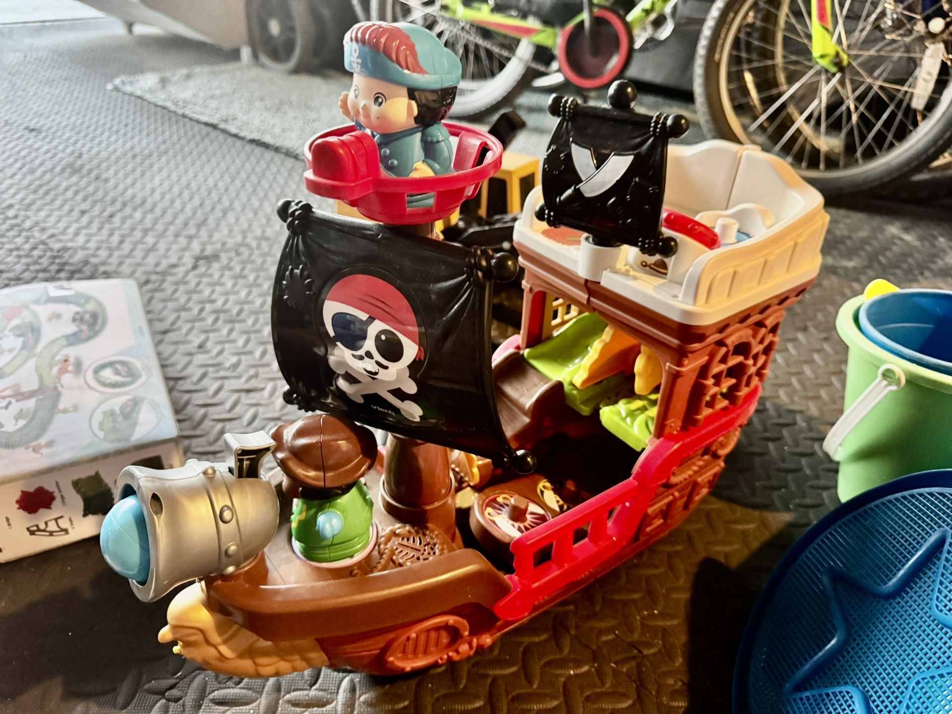 Large Pirate Ship Interactive Toy