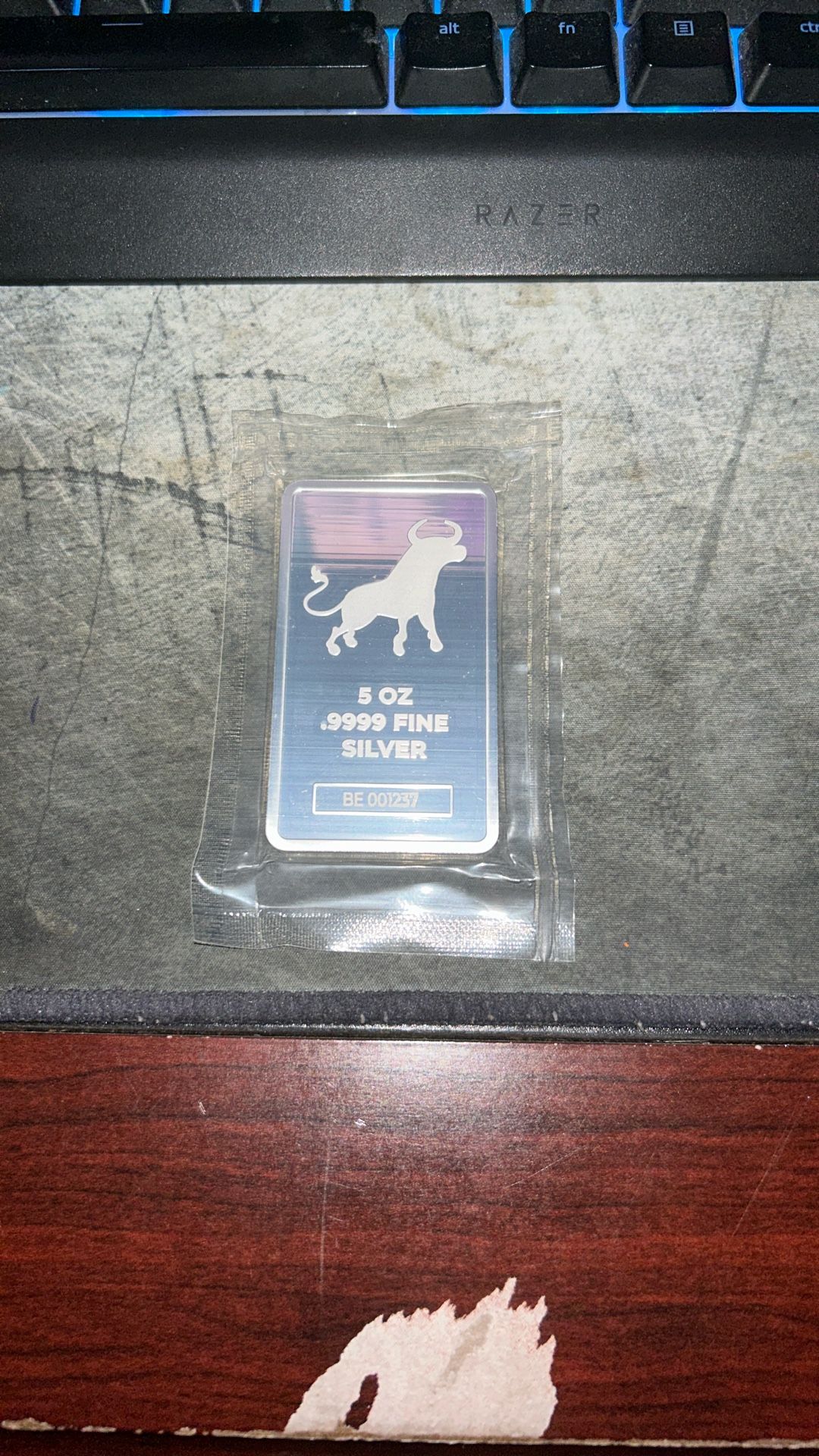 5 Ounce Silver Bar