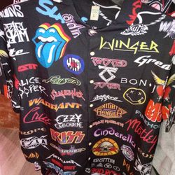 Rock Bands Shirt $20.