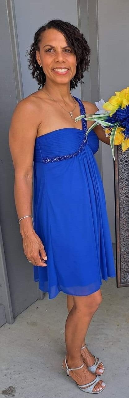 Royal blue size 6 dress